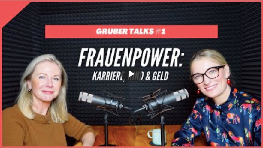 Gruber talks | Frauenpower: Monika Gruber & Anne Connelly von HERMONEY über Karriere, Altersvorsorge und Geldanlage in Krisenzeiten